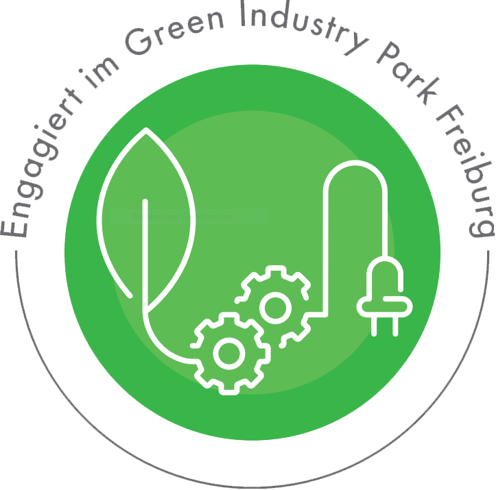 Green Industry Park Freiburg Siegel: Engagiert im Green Industry Park Freiburg